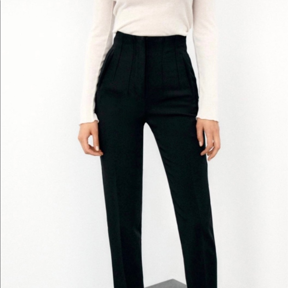 ZARA High waisted pants